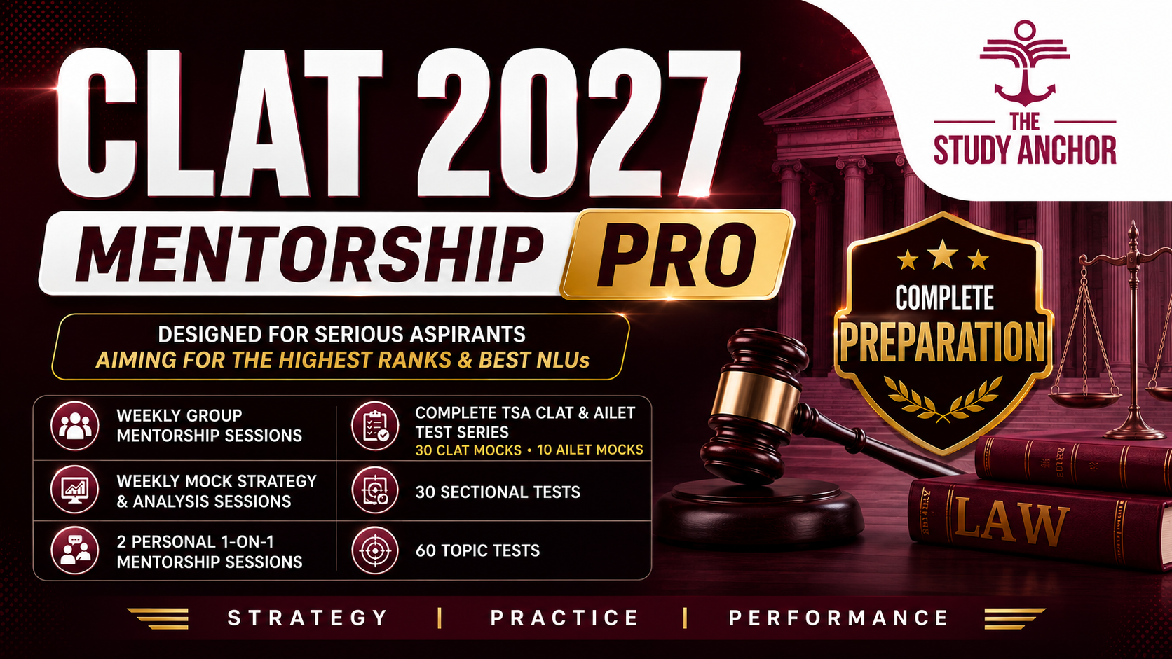 CLAT Mentorship Pro 2027