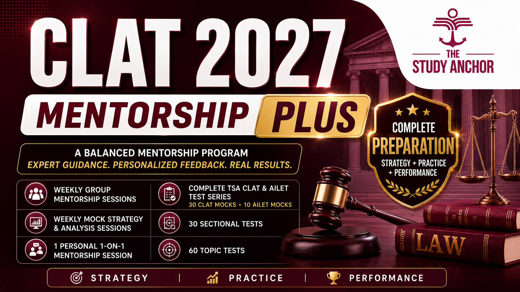CLAT Mentorship Plus 2027